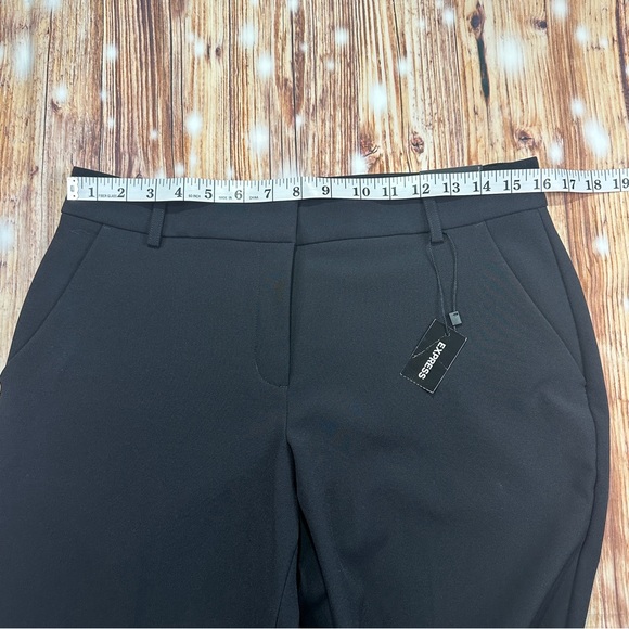 NWT Express columnist fitted through hip &  thigh boot Mid--Rise Pants Size 10R - Picture 7 of 16